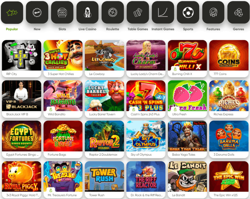 Slotid Fresh Casino online kasiinos