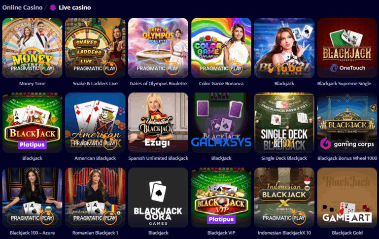 Live casino Slotoro